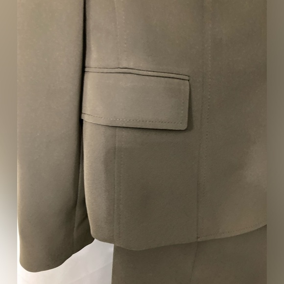 Women's KASPER 2PC Olive Pants Suit 12P NWT - Picture 5 of 13